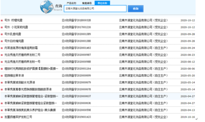 云南木源堂化妝品公司產品被檢出禁用物質氯霉素
